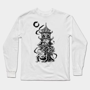 Toad House (Black) Long Sleeve T-Shirt